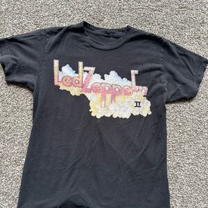 Led Zeppelin Black Graphic T-Shirt